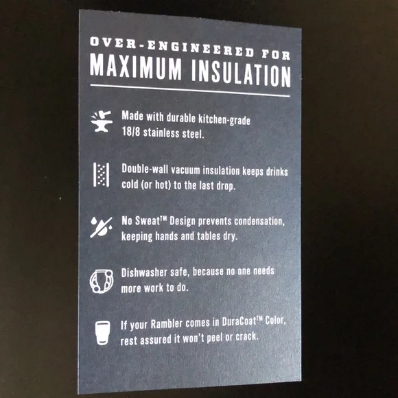 18oz Yeti Rambler Bottle. - Picture 8 of 10